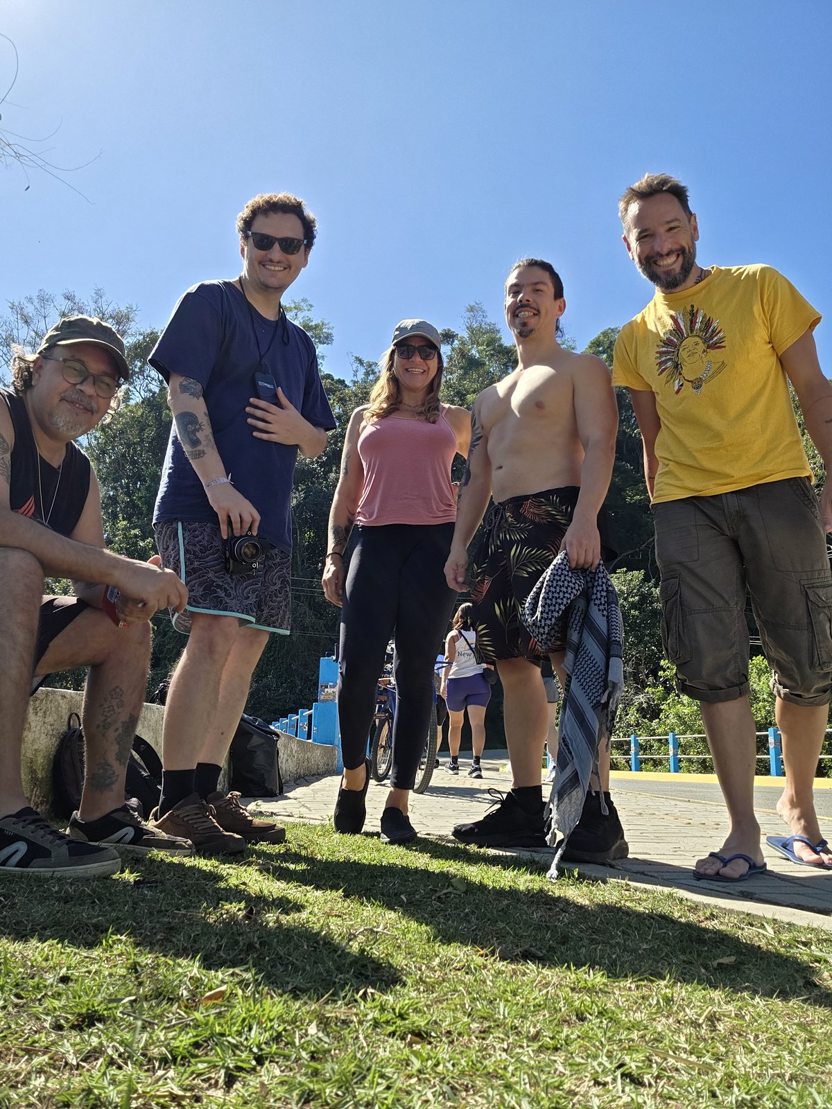 Participantes da Rádio Acara'u#1